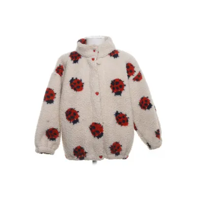 Winterjas (Beige, Meerkleurig) van Konges Sløjd Organisch katoen, Polyester