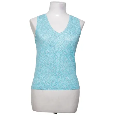 Tanktop  (Turkis, Hvid, Flerfarvet) fra Fedeli Bomuld, Elastan