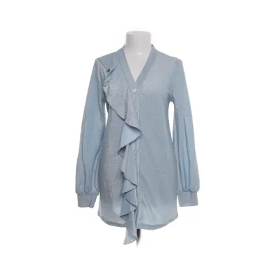 Cardigan (Blue) from A View Elastane, Metallic fiber, Polyamide