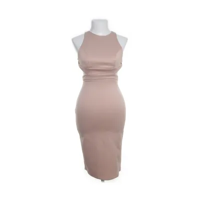 Halterneckklänning (Rosa) från ASOS Petite Elastan, Polyester