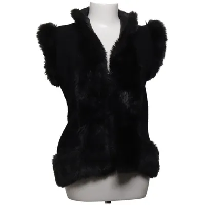 Ydervest (Sort) fra Zephizus Viscose, Uld