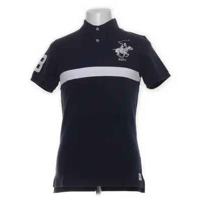 Pikétröja (Blå, Vit) från Beverly Hills Polo Club Bomull