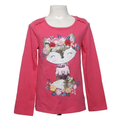 Långärmad t-shirt (Rosa, Flerfärgad) från Isaac Mizrahi Bomull, Polyester