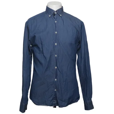Jeansskjorta (Blå) från The Shirt Factory Bomull