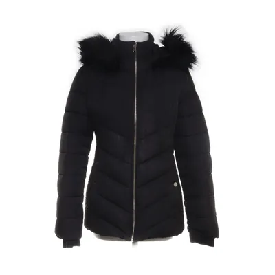 Winter jacket (Black) from Miss Selfridge Polyester, Faux fur, Acrylic