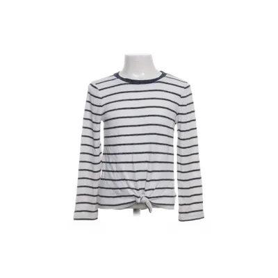 Sweater (White, Blue) from Gap Kids Elastane, Recycled polyester