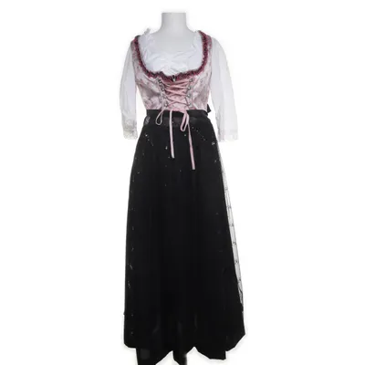 Dirndl (Vit, Flerfärgad) från Country Line Bomull, Polyester
