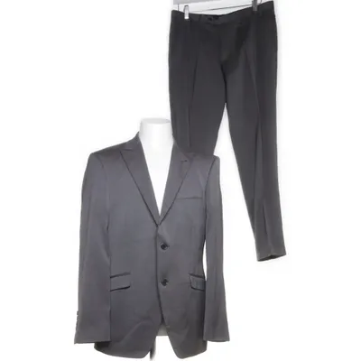 Suit (Gray) from Manguun Polyester, Viscose, Elastane
