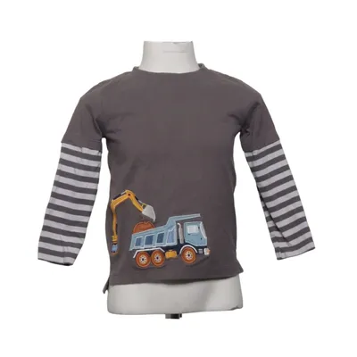 T-shirt à manches longues (Gris, Multicolore) de Alana Coton biologique