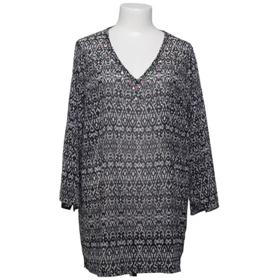Tunic (Black, White) from Charmline Polyester