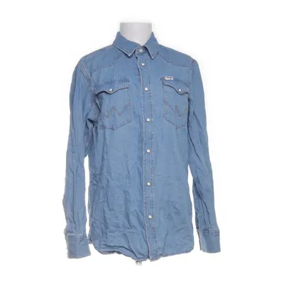 Denim blouse (Blauw) van Wrangler Katoen