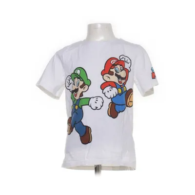 T-shirt (Vit, Flerfärgad) från Super Mario Bomull