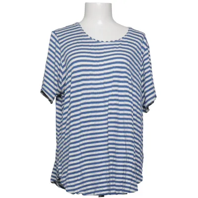 T-shirt (Blue, White) from Alice Dot Elastane, Modal