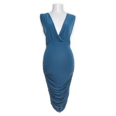 Cocktailklänning (Blå) från Boohoo Elastan, Polyester