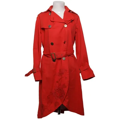 Trench-coat (Delfino) de Cop Copine Coton, Polyamide, Polyester