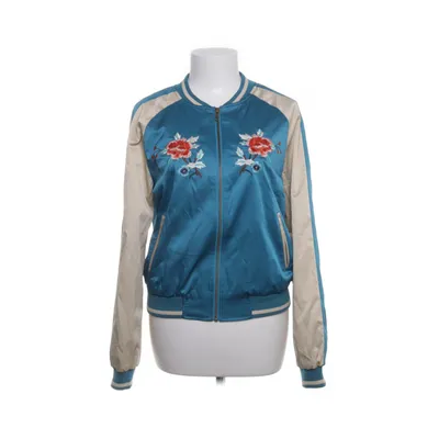 Bomberjack (Blauw, Beige, Meerkleurig) van King Louie Katoen, Elastaan, Polyester