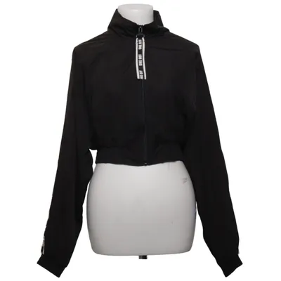 Træningsjakke (Sort) fra Bershka_BSKGIRL Polyester