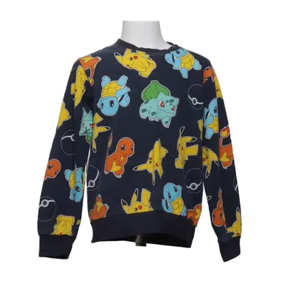 Sweatshirt (Blue, Multicolored) from Pokémon Cotton