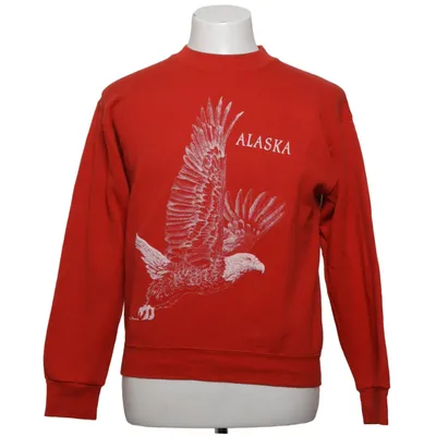 Sweatshirt (Rouge) de Fruit of the Loom Coton, Polyester