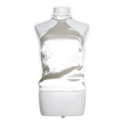 Haltertop (Wit) van Gina Tricot Polyester