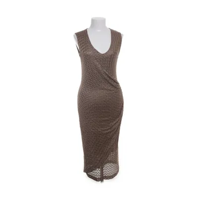 Evening gown (Brown) from Ana Alcazar Elastane, Polyester