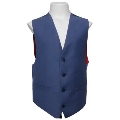 Kostymväst (Blå, Röd) från 1880 Club Acetat, Polyester, Viskos