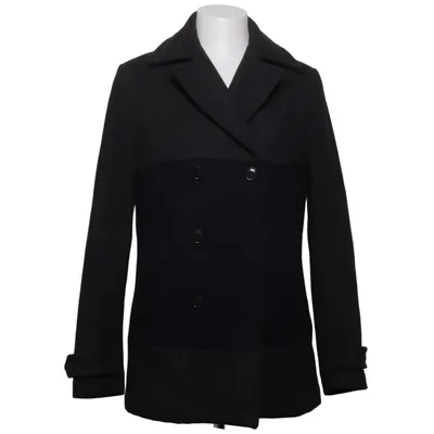Cabanjacke (Grau, Blau) von Tommy Hilfiger Acetat, Polyester, Wolle