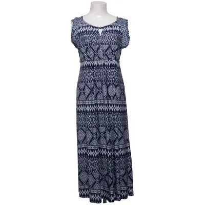 Maxi jurk (Blauw, Wit) van Isolde