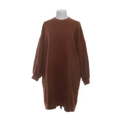 Klänning (Brun) från Beaumont Elastan, Ekologisk bomull