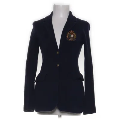 Blazer (Blue) from Lauren Ralph Lauren Acetate, Cotton