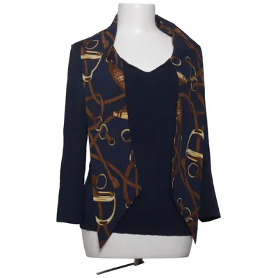 Blouse lavallière (Bleu, Marron, Jaune) de Lauren Ralph Lauren Élasthane, Viscose
