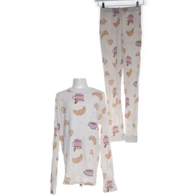 Pyjama (Meerkleurig, Wit) van H&M Katoen, Viscose