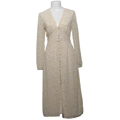 Jurk (Wit, Geel, Groen) van Adoore Polyester