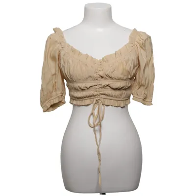 Crop top (Beige) fra Dilvin Elastan, Modal, Polyester