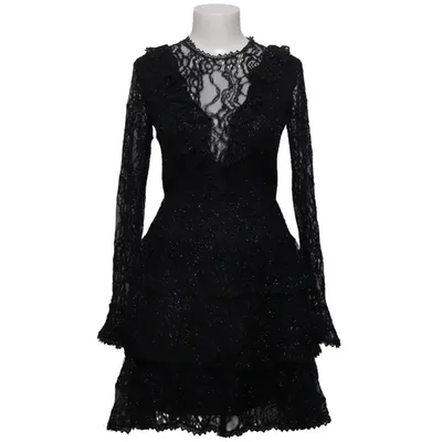 Cocktailjurk (Zwart) van Rengin Elastaan, Polyester
