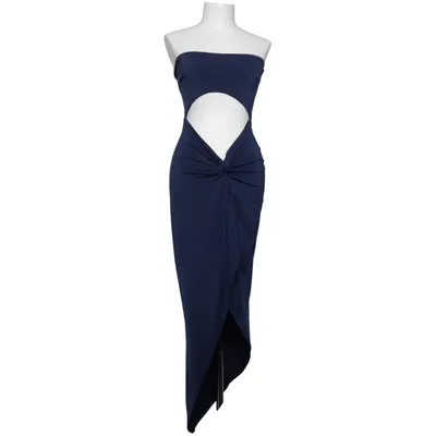 Maxi jurk (Blauw) van Mistress Rocks Polyester