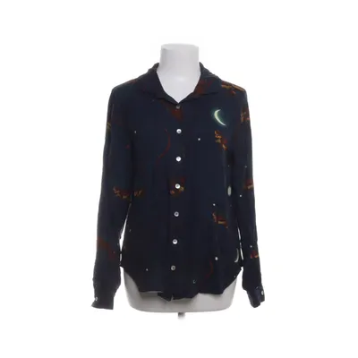Chemise (Bleu, Multicolore) de Daynight Casual Viscose