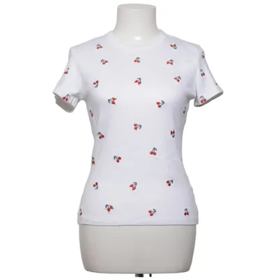 T-shirt (Vit, Röd) från Medicine Bomull, Elastan, Modal