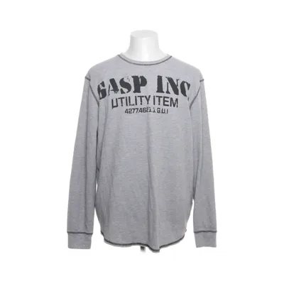 Collegetröja (Grå) från Gasp Bomull, Polyester