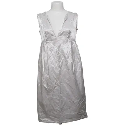 Robe (Blanc) de Ellegal Coton, Fibre métallique, Polyamide