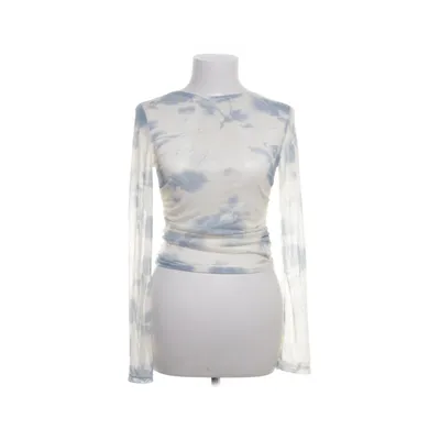 Top (White, Blue) from Dazy Less Elastane, Polyester