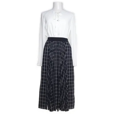 Klänning (Vit, Svart) från Ted Baker Polyester, Viskos