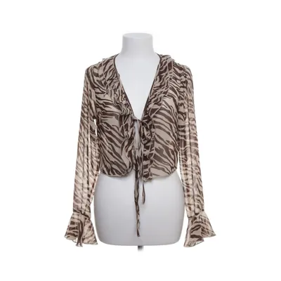 Crop top (Brown, Beige) from Stradivarius Polyester