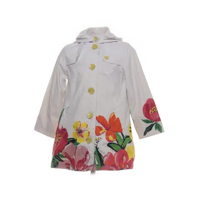 Regnkappa (Vit, Flerfärgad) från Catimini Bomull, Polyester, Polyuretan