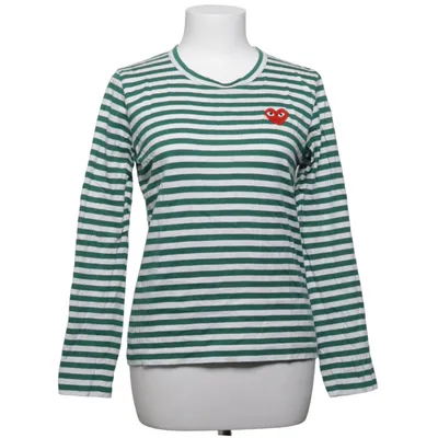 Långärmad t-shirt (Grön, Vit, Röd) från Comme des Garçons PLAY