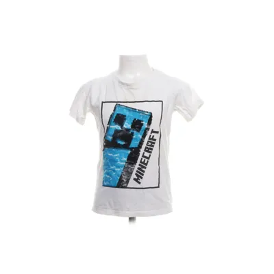 T-shirt (Vit, Flerfärgad) från Mojang Bomull