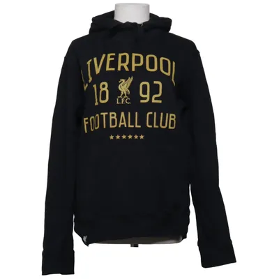 Huvtröja (Svart) från Liverpool Bomull