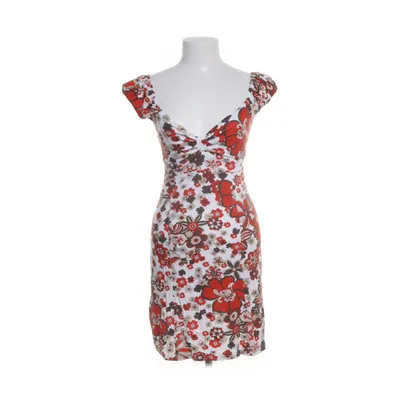 Klänning (Vit, Röd, Flerfärgad) från Savann Elastan, Viskos