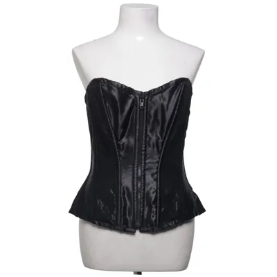 Korset (Zwart) van Burleska Katoen, Polyester