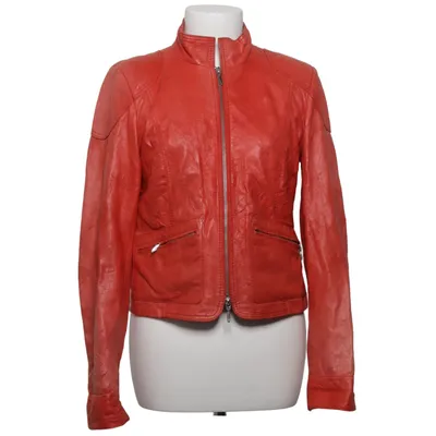 Leren jack (Rood) van Interteam Leer